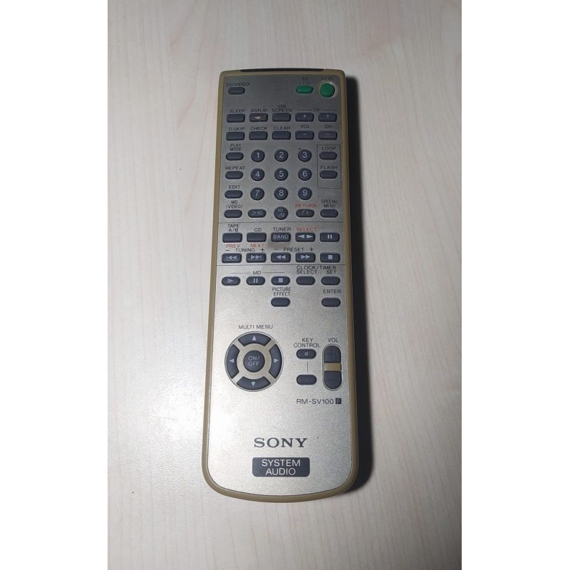 REMOTE AUDIO SONY