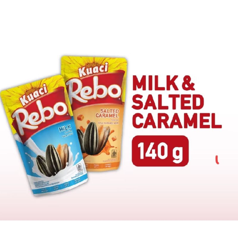 

REBO KUACI RASA MILK & CARAMEL 140g 2pcs