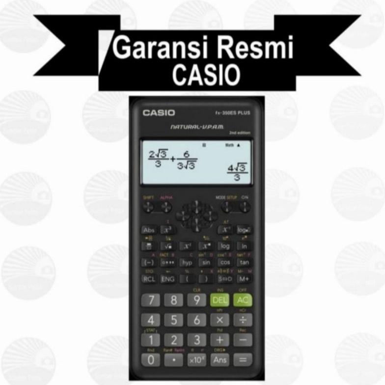 

TERBARU KALKULATOR SEKOLAH KULIAH Casio FX 35 ES PLUS ORIGINAL Scientific Calculator