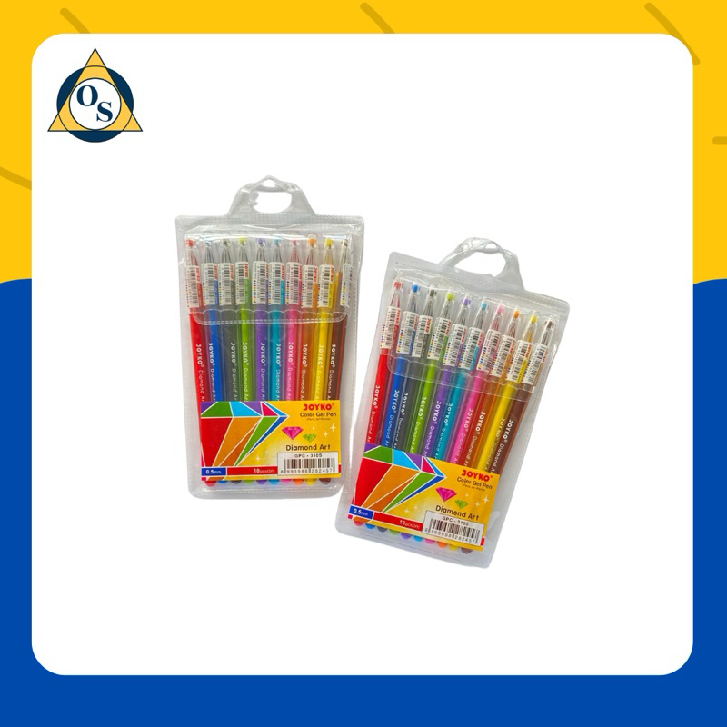 

Color Gel Pen JOYKO 0.5mm Isi 10pcs