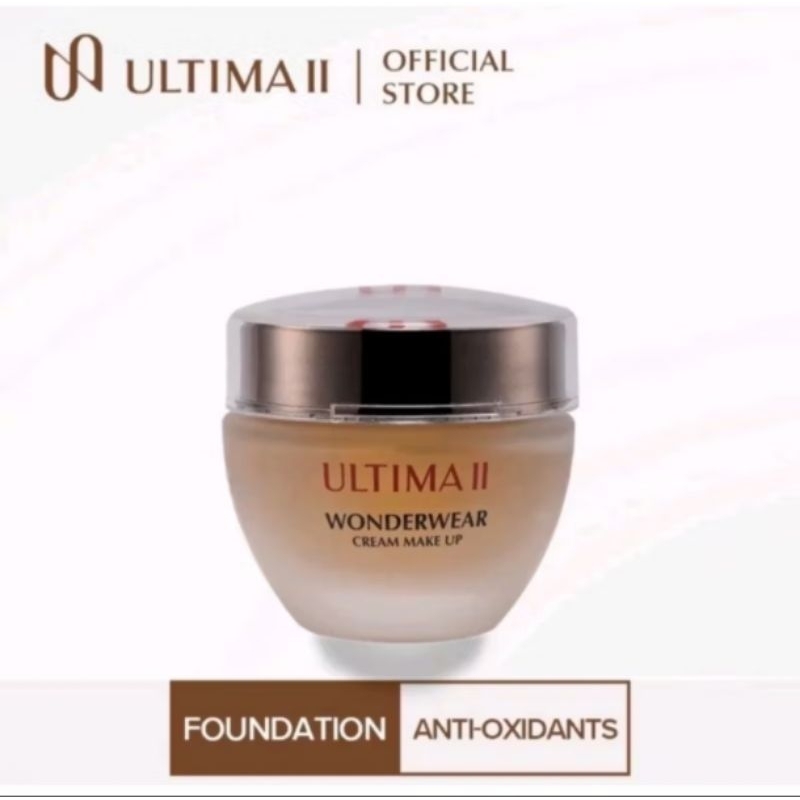 (original) Ultima II Wonderwear Cream Makeup Foundation Shade Natural