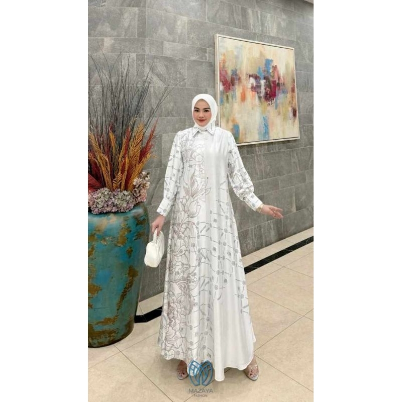 AMEENA DRESS BY MAZAYA FASHION ORIGINAL