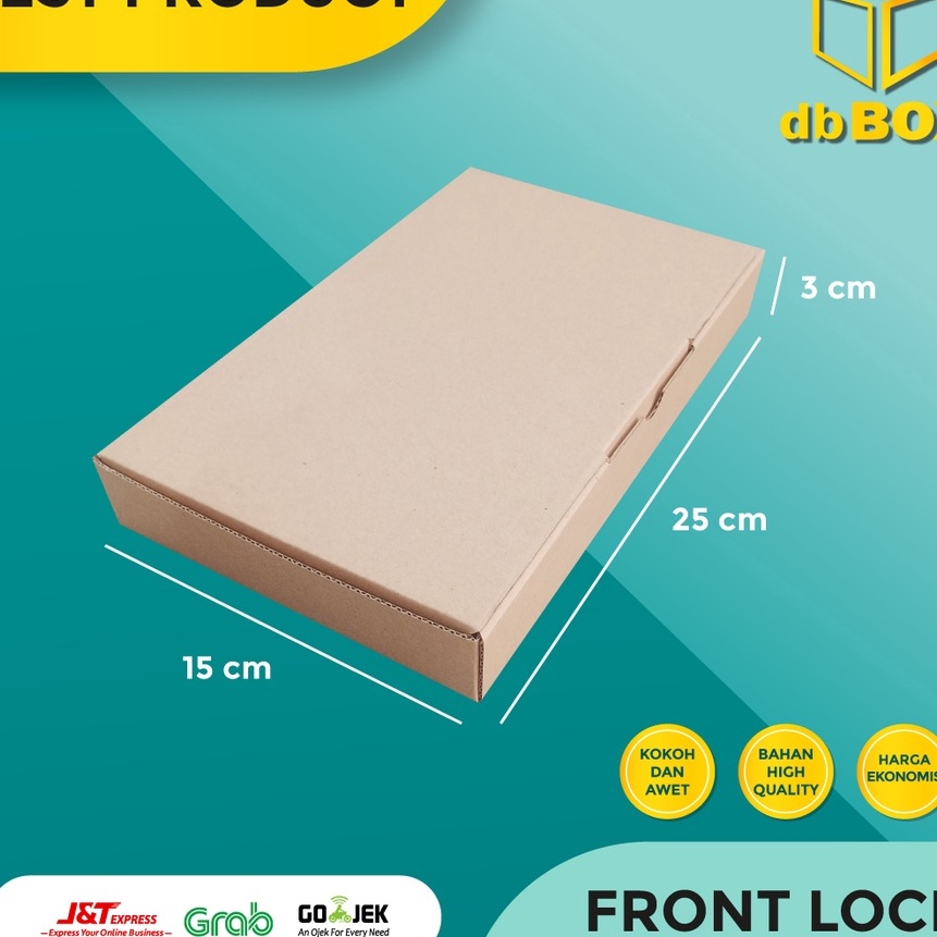 

Top 1 pcs Kardus 25x15x3 cmDie Cut kotak aksesorisdll model box pizza