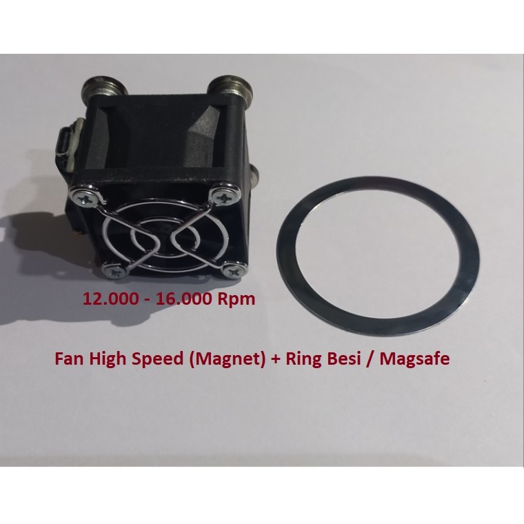 cooling pad Magsafe cooling pad Magnet hp cooler hp handphone kipas pendingin hp gaming High Rpm