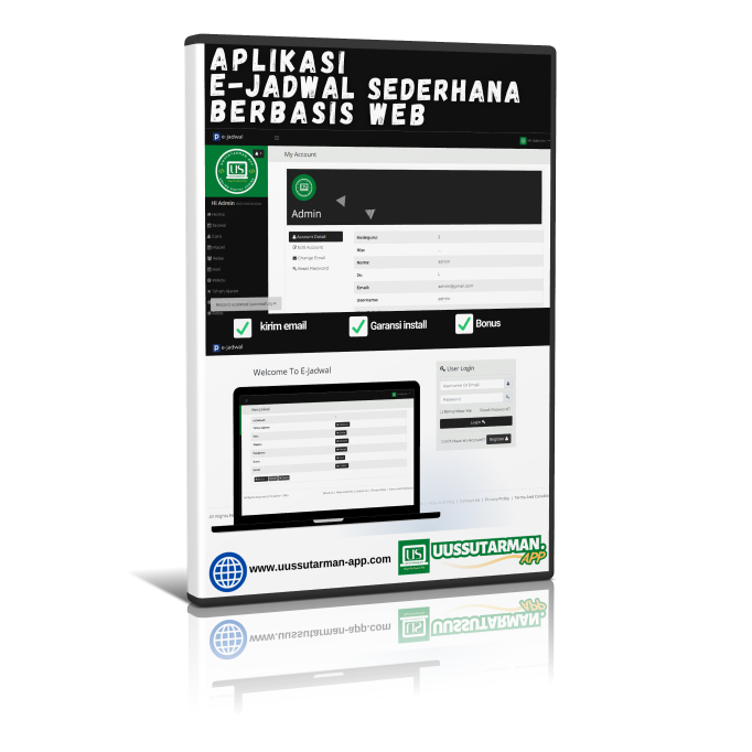 Aplikasi penjadwalan sederhana berbasis web - PHPrad