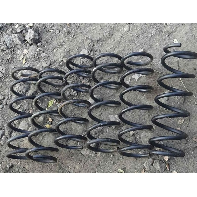 per spiral coil spring 1set kanan kiri daihatsu zebra / espass/hijet