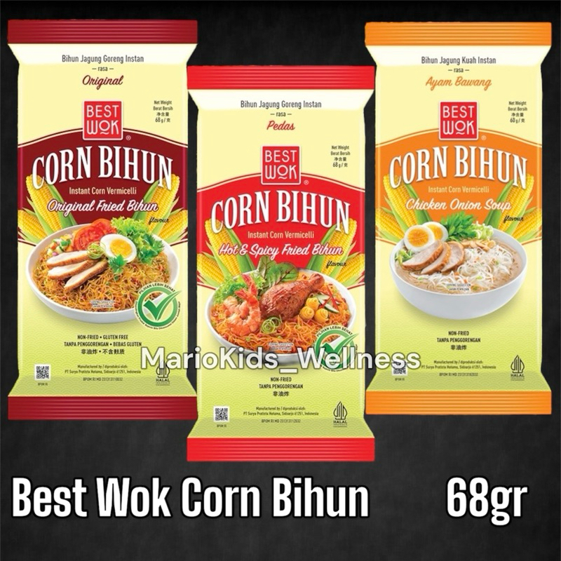 

Best Wok BIHUN Original / Spicy / Ayam Bawang