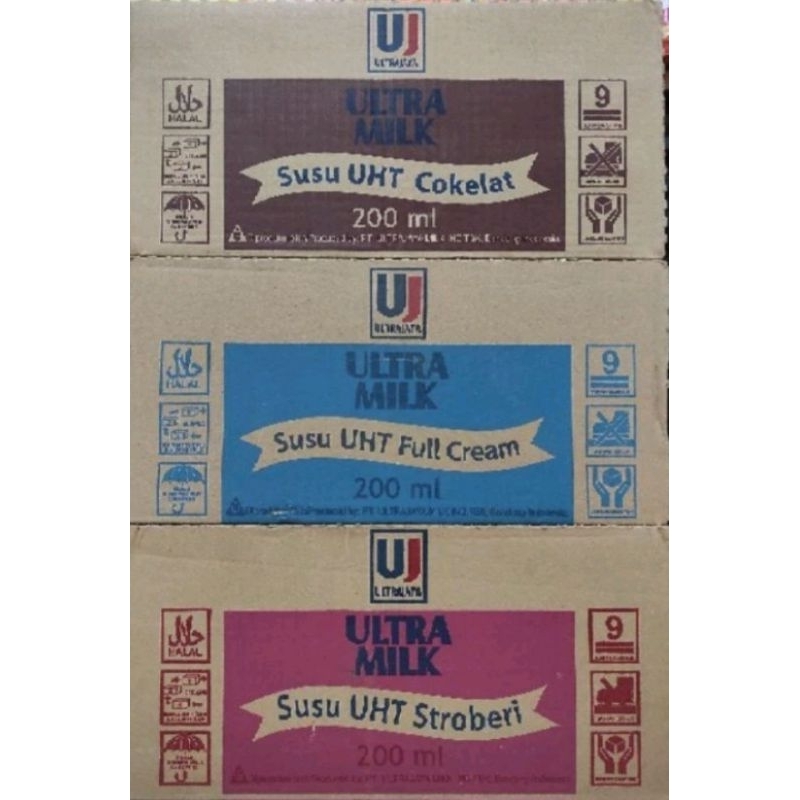 

(200 mlx24 pak) Susu Ultra Milk