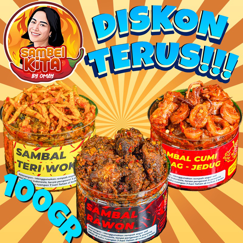 

PAKET KOMPLIT SAMBEL OMAY FARIDA NURHAN ISI 3 VARIANT VIRAALL TERI WOKU CUMI JEDUG DAN RAWON