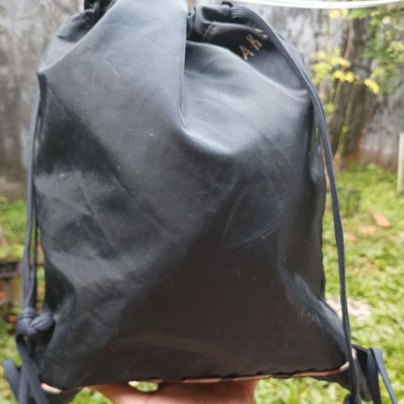 ransel serut kecil tas sepatu daks pl navy