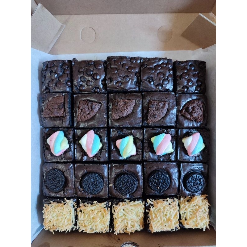 

Brownies fudgy sekat
