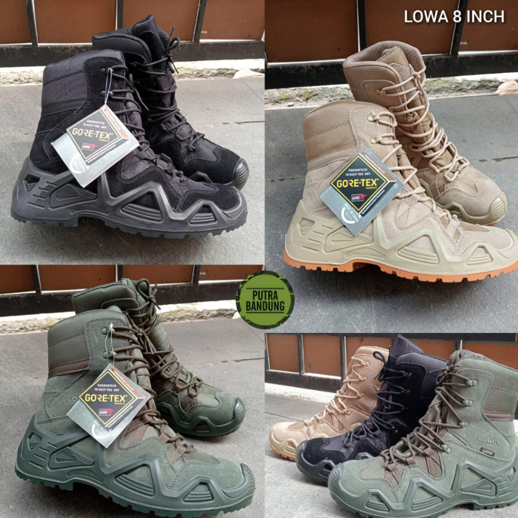 Sepatu Lowa Tactical / Sepatu Lowa China / Sepatu Lowa 8 inci / Sepatu Pdl Lowa /Sepatu Lowa Tactial