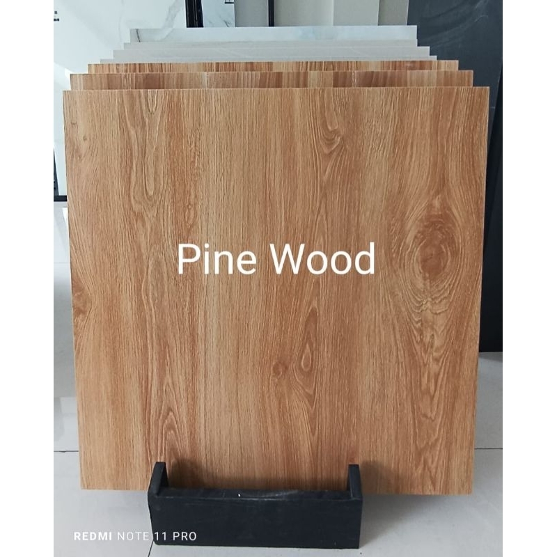 Grranit Motif Kayu 60x60 (Matt) Pine Wood/ Granit Teras 60x60 Motif Kayu Matt