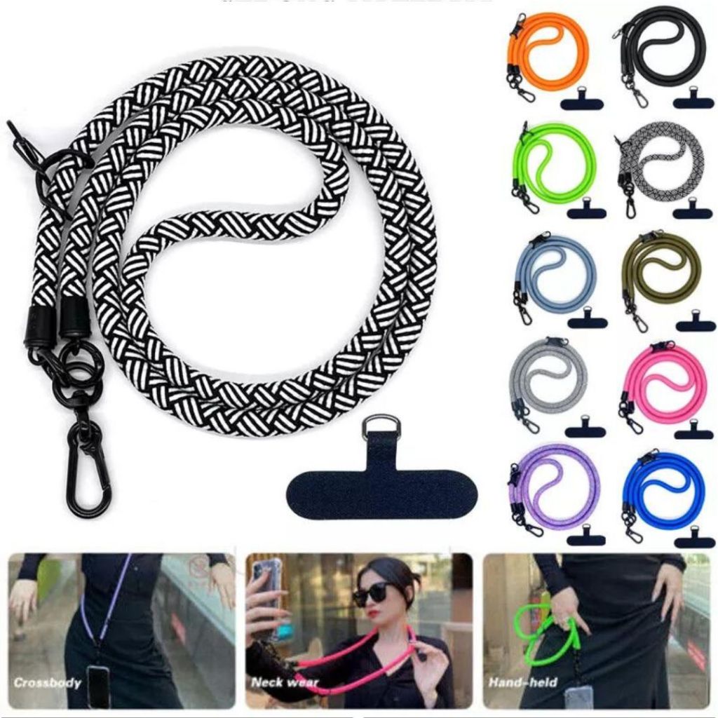 Gantungan Hp / Strap hp / Gantungan Hp Aesthetic / Phone Strap / Tali Gantungan Hp Panjang 12cm
