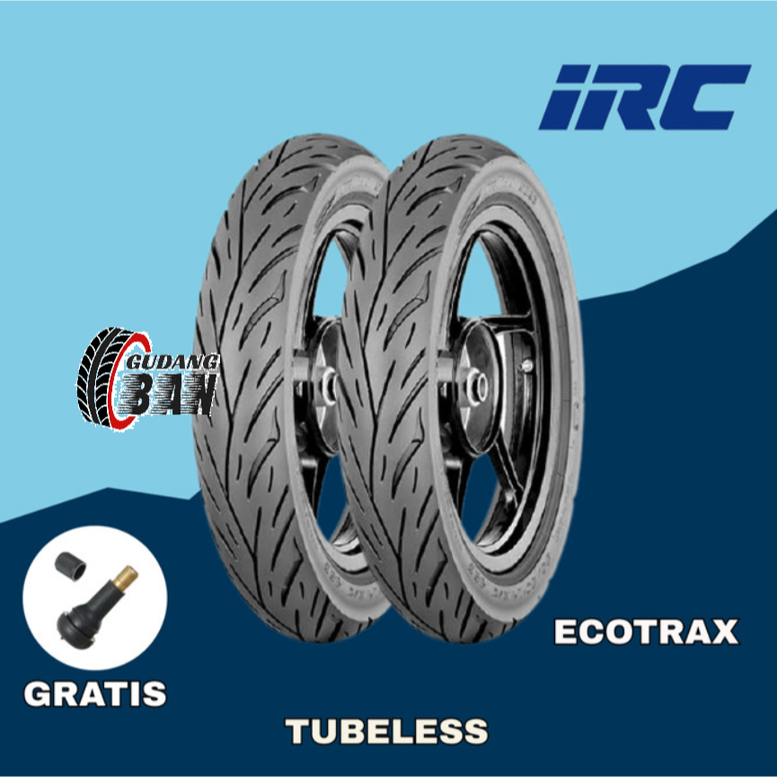 ( PAKET 2 BAN ) IRC 70 90 14 dan 80 90 14 ( TIPE PILIH DI VARIAN ) ECOTRAX NR96 / ENVIRO NR91 / GP5