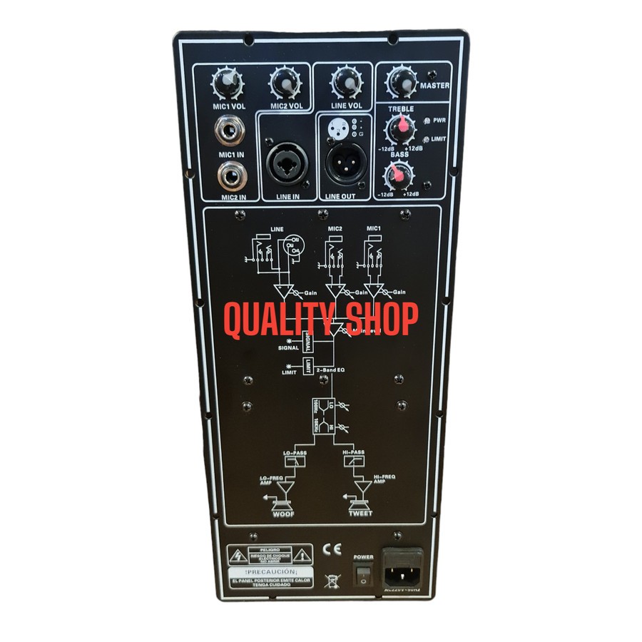 power kit Aktif/mesin aktif model JBL EON bisa buat 2/3 Way 1000 watt