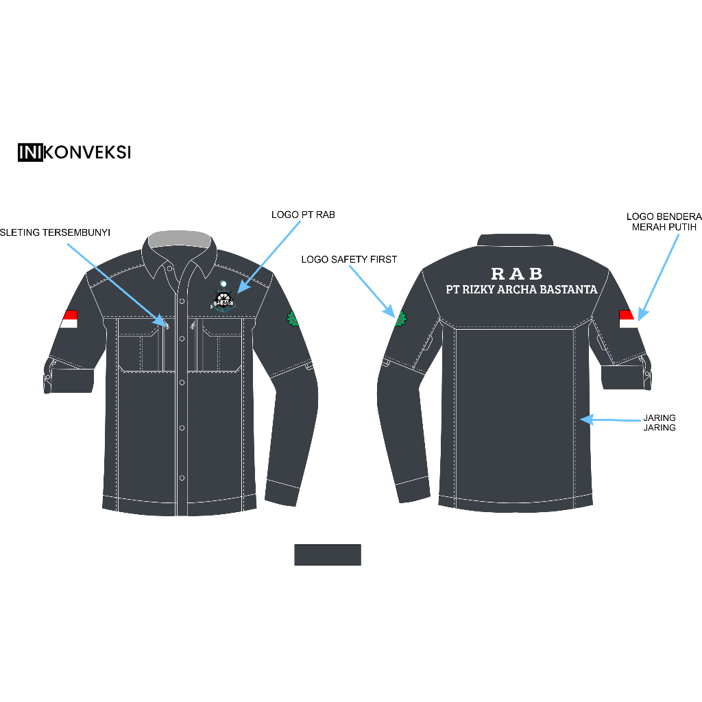 KEMEJA TACTICAL/KEMEJA PDL