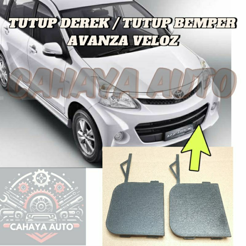 TUTUP LUBANG DEREK / TUTUP BEMPER DEPAN AVANZA VELOZ LAMA
