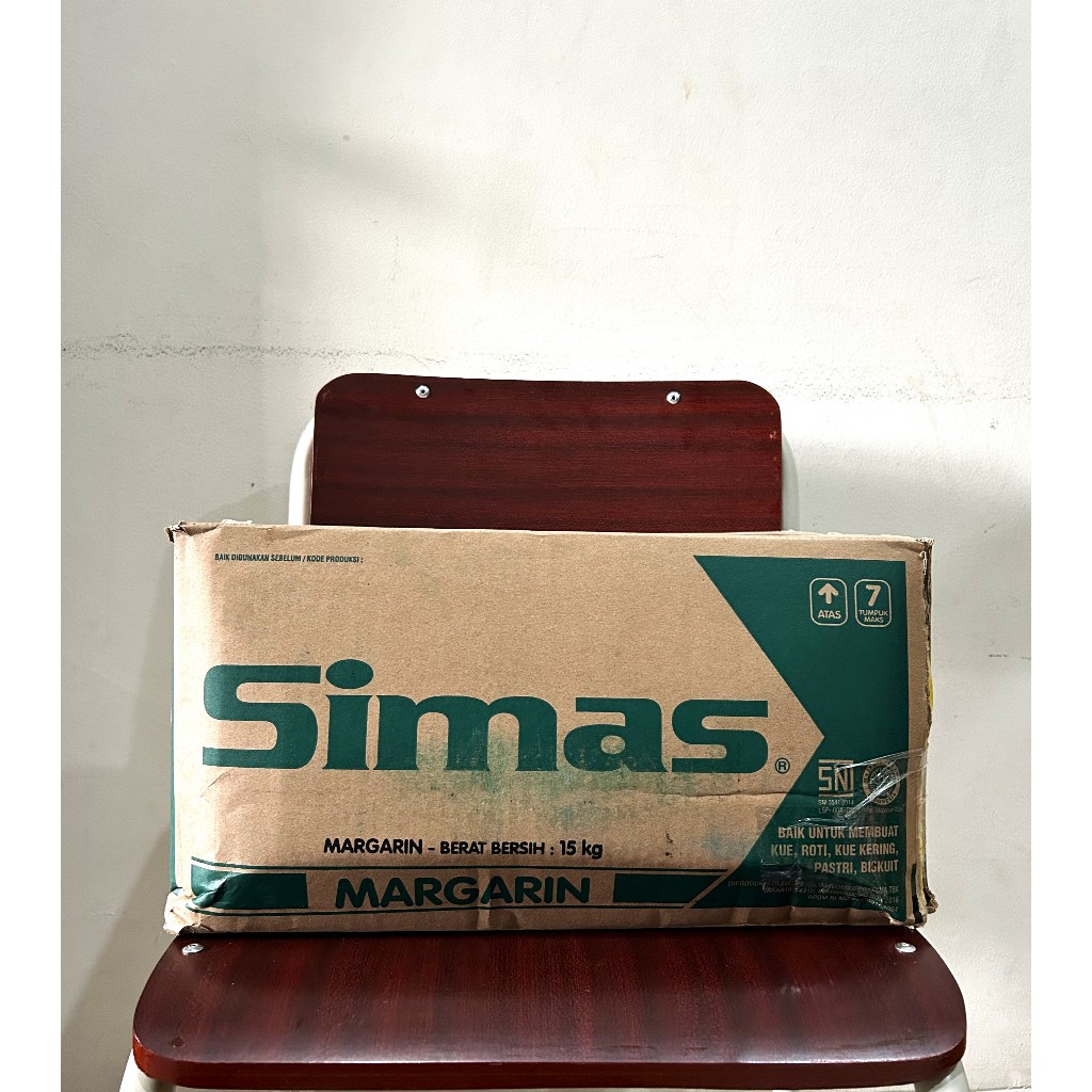 

SIMAS MARGARINE 15 KG / MENTEGA SIMAS 1 KARTON 15KG GOSEND / GRAB