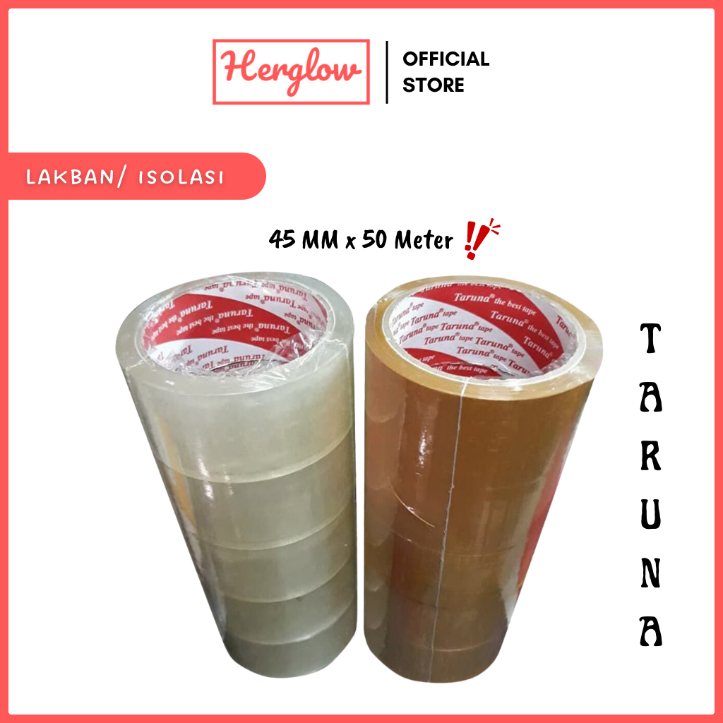 

Lakban atau Isolasi atau Selotip 45 MM x 50 Meter kualitas daimaru / 2 Inch x 50 M