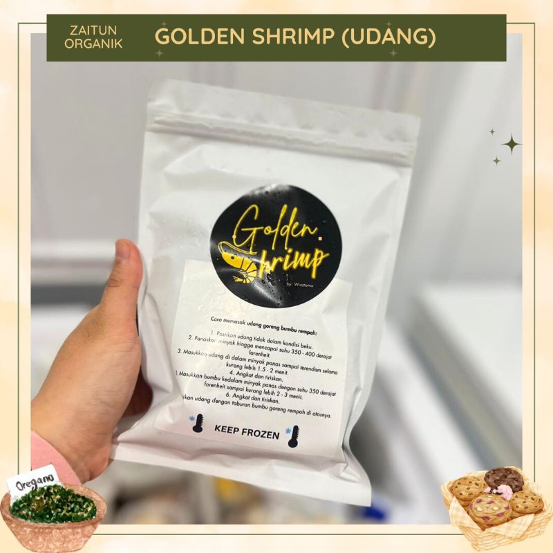 

GOLDEN SHRIMP | UDANG GORENG BUMBU REMPAH | GURAME WIRATAMA | ORGANIK
