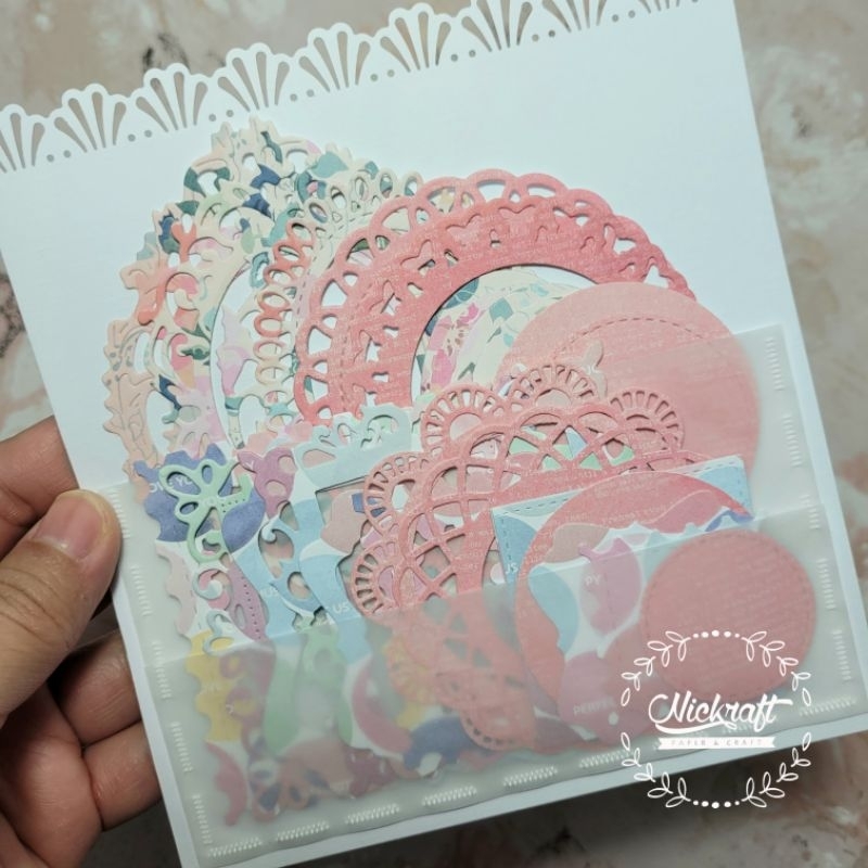 

HIASAN KERTAS DIE CUT FRAME MIX OVAL CIRCLE SQUARE warna warni mix