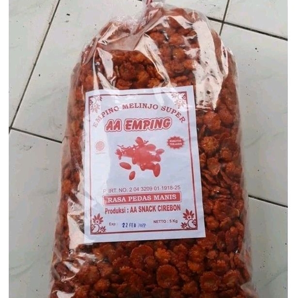 

1BAL BESAR 5KG EMPING PEDAS MANIS CARAMEL