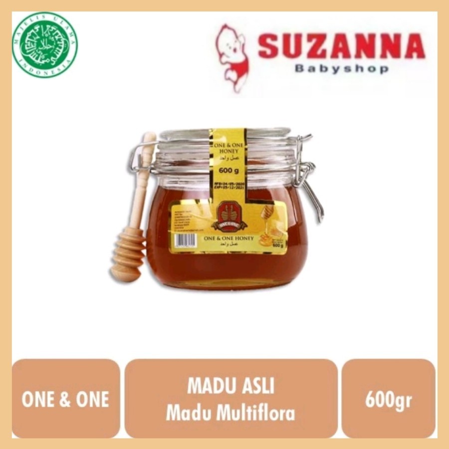 

One & One Honey - Madu Murni 600gr
