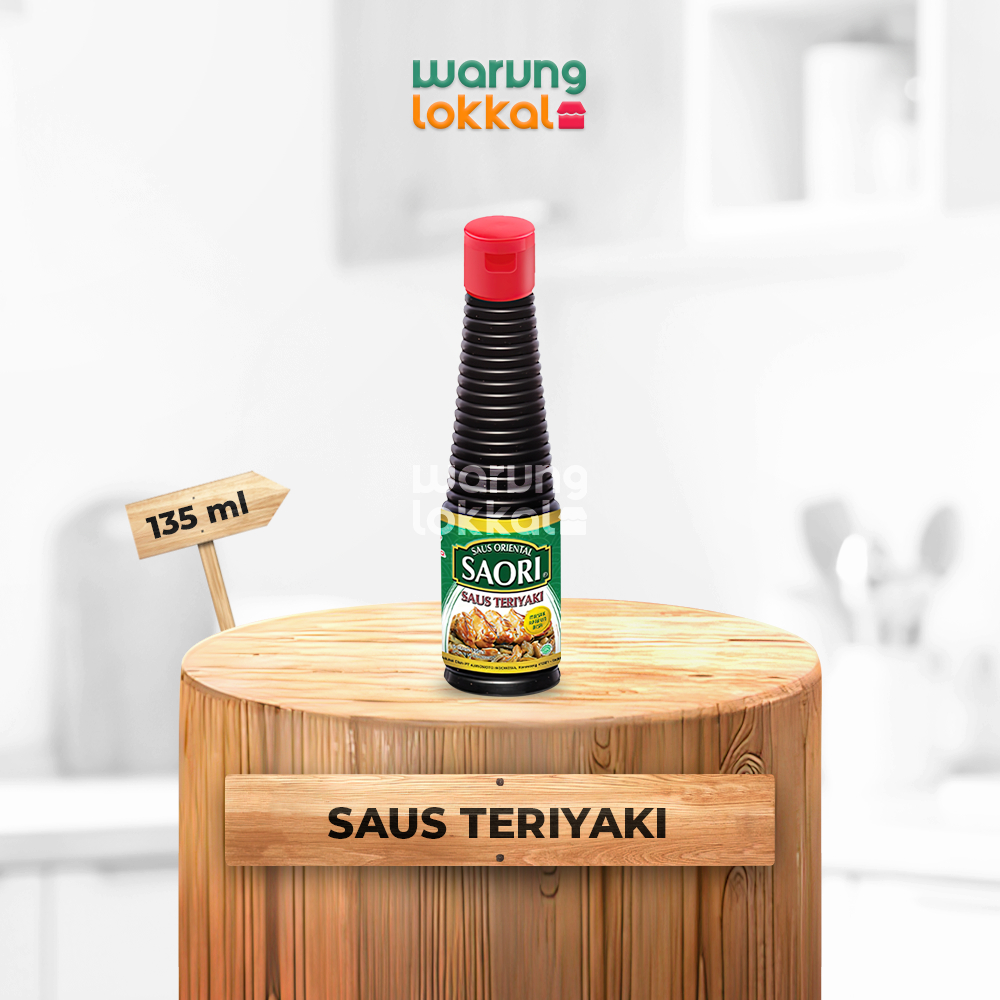 

Saori Saus Teriyaki 135ml - Warung Lokkal