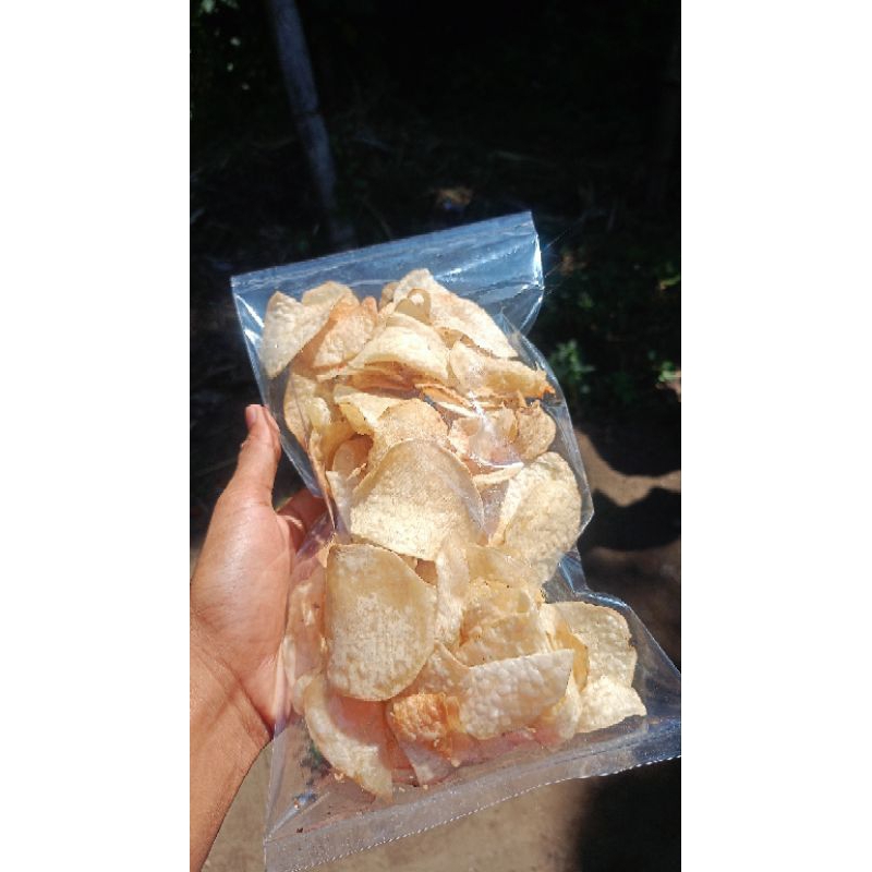 

Keripik talas renyah original kemasan pouch 250 gr cemilan snack balado pedas manis cemilan murah bisa cod