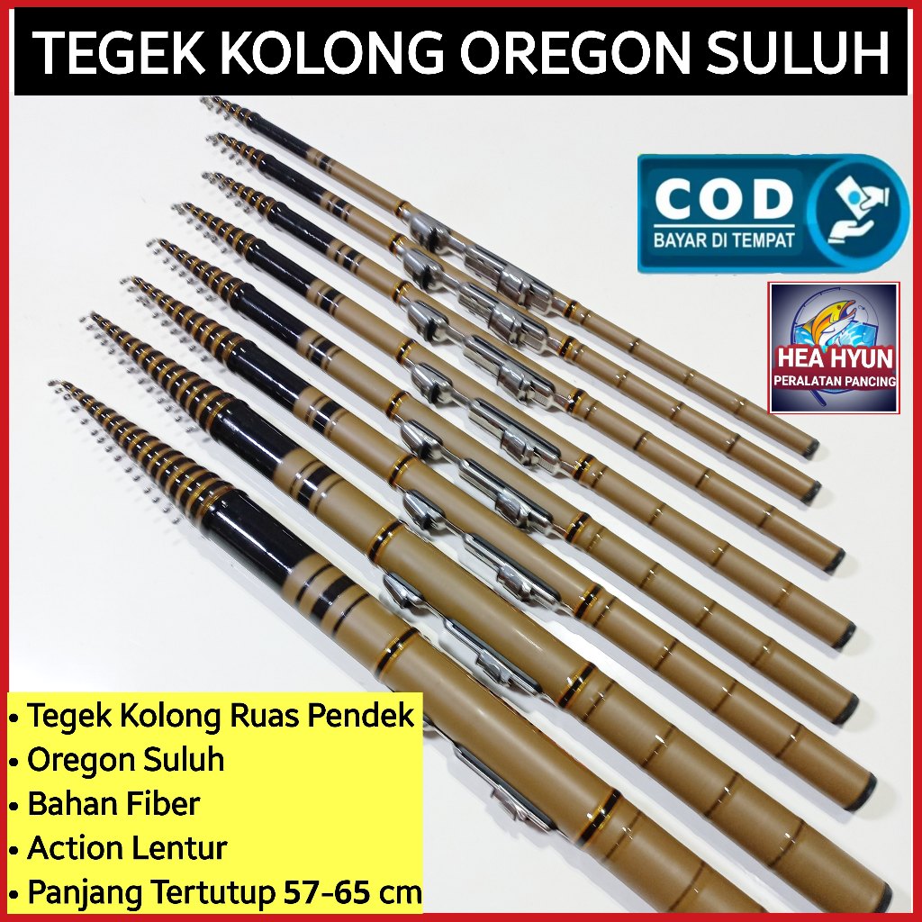 JORAN TEGEK KOLONG OREGON SULUH 180 210 240 270 300 360 450 540 FIBER RING KUAT RUAS PENDEK