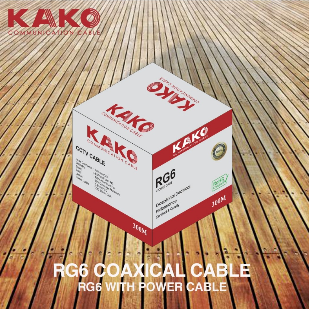Kabel CCTV RG6 KAKO / Kabel coaxial rg6 kako