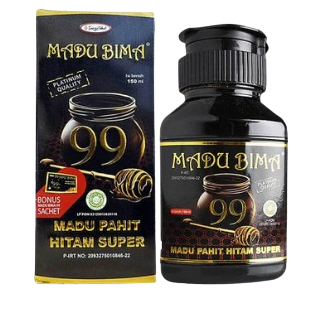 

Madu Bima 99 (Madu Pahit Hitam Super)150GRAM