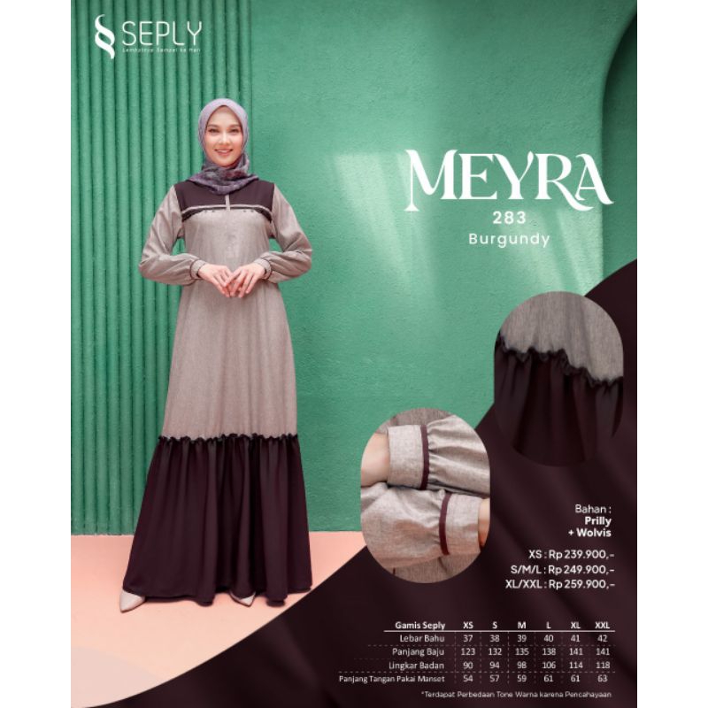 gamis Meyra 283 dari Seply