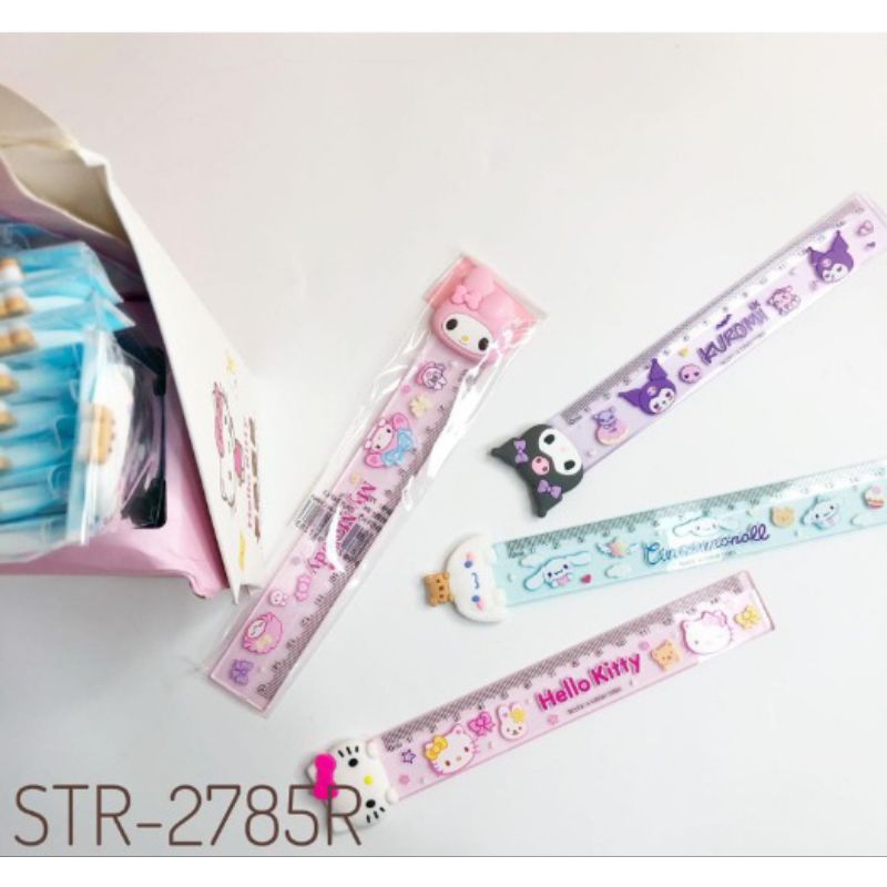 

penggaris sanrio 15cm / penggaris kuromi / penggaris hello kity