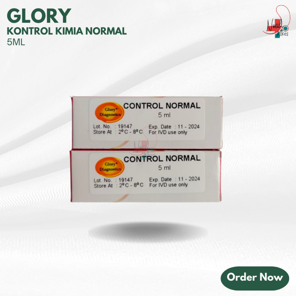 KONTROL KIMIA NORMAL / CONTROL SERUM ISI 5 ML | GLORY