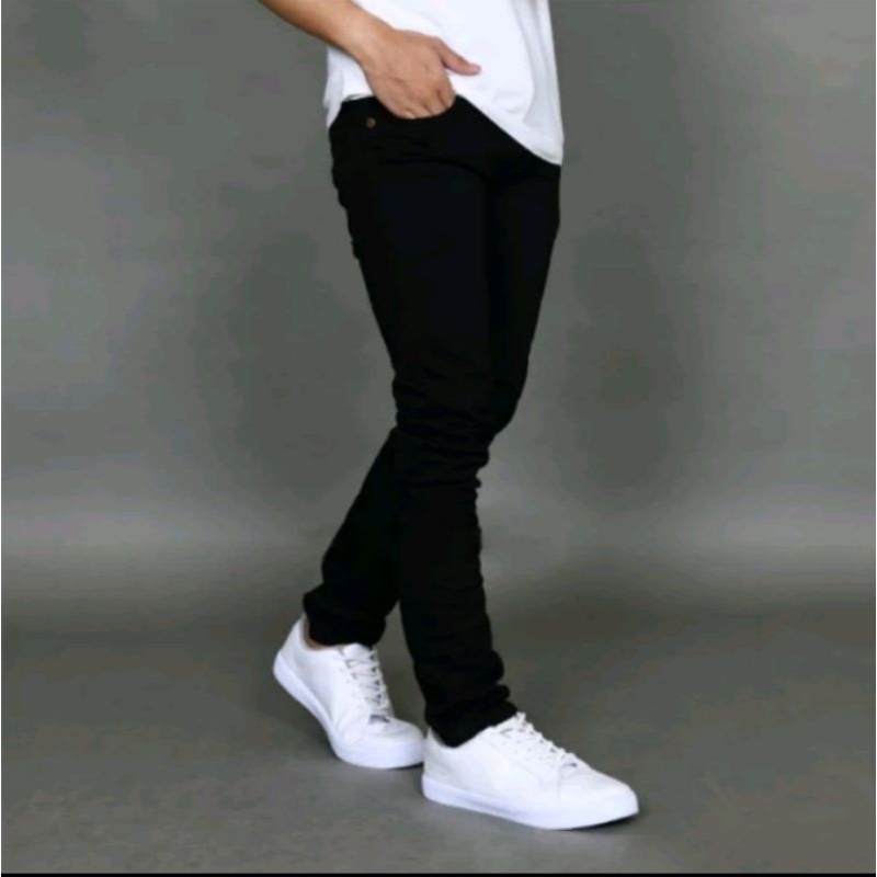promo terbaru jeans panjang strech skinny slimfit pria denim dewasa dan lajang