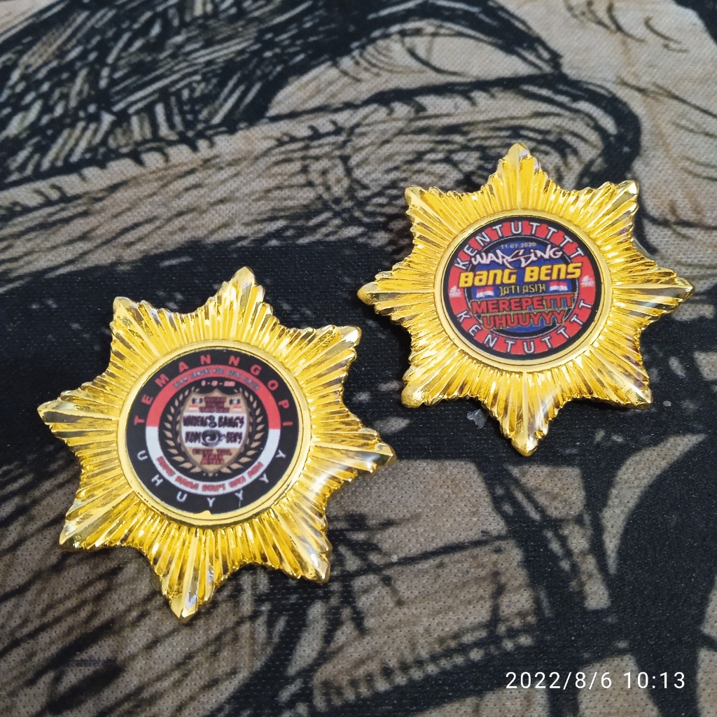 Pin Kuningan Magnet Pin Custom Logo Komunitas Organisasi Logo Oleh Pembeli