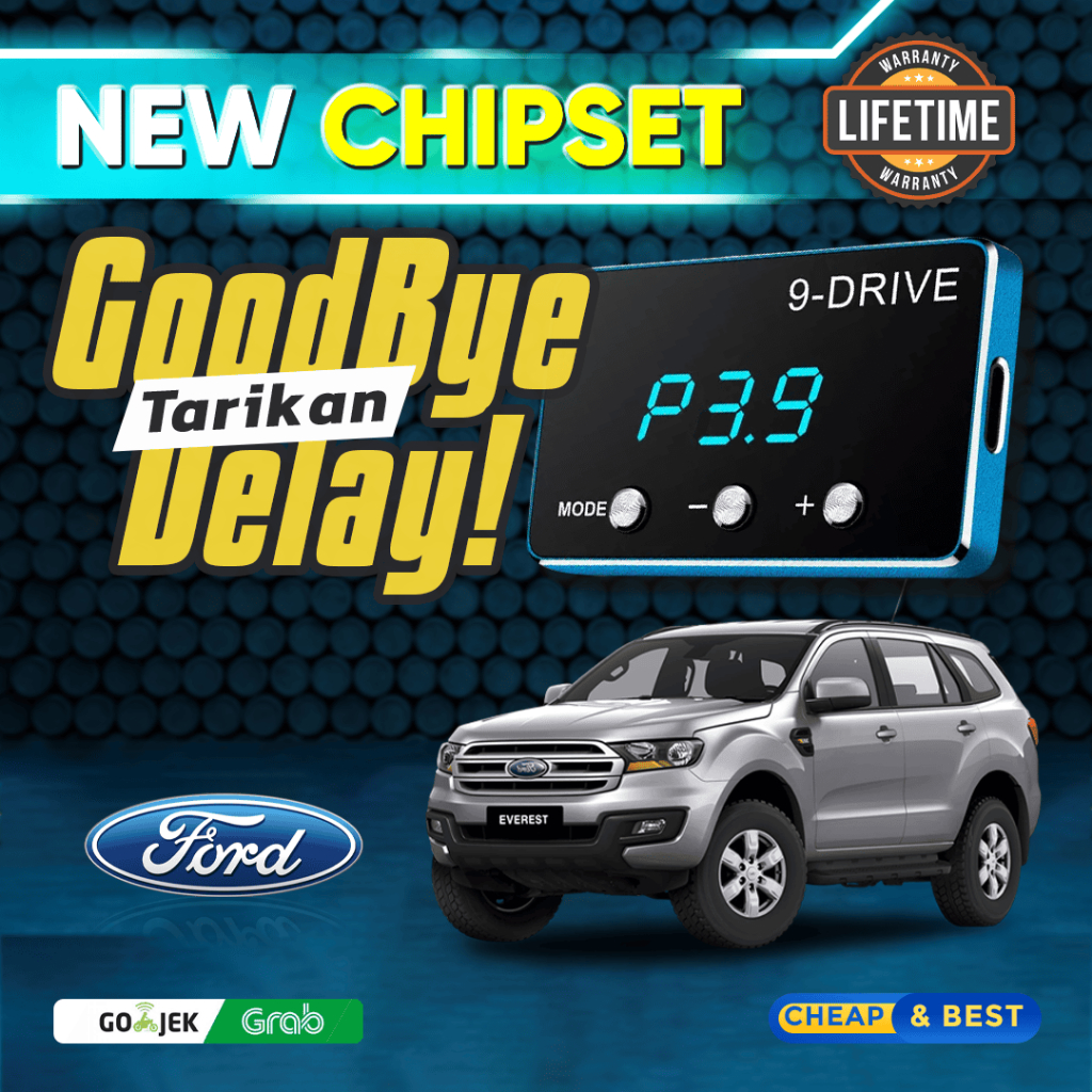 9 Drive Ford Everest Titanium Piggyback Race Chip Throttle Controller ECU Remap