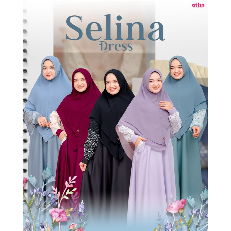 ATTIN - Selina Dress New Collection Katun Jepang Dan Toyobo LTD SELINA VOL 2