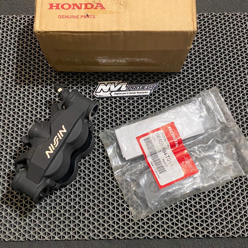 Kaliper Nissin Twin Africa 4p 4 piston Original Honda