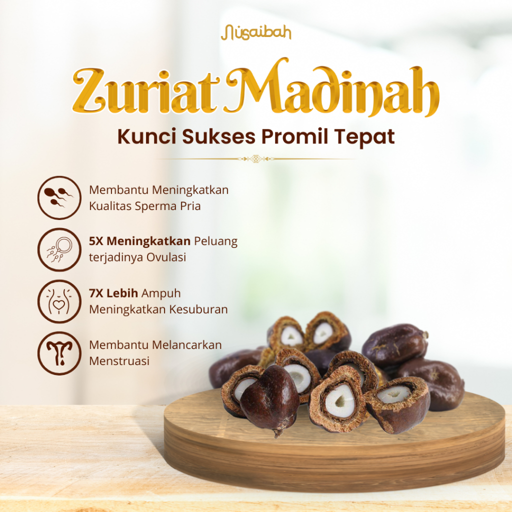 

SUPER PREMIUM ZURIAT MADINAH | Buah Zuriat | Promil Zuriat | Promil JSR | Rempah Promil | Doum |