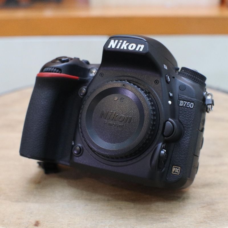 NIKON D750 BODY ONLY FULLSET - Kamera DSLR Nikon D750 Fullframe Second SC Rendah