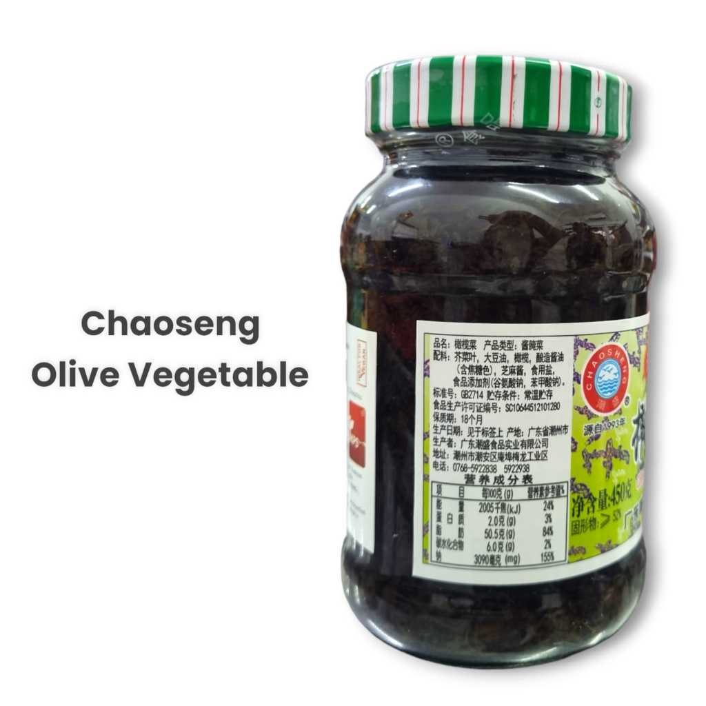 

Chaoseng Olive Vegetable Bumbu Sayuran 450g