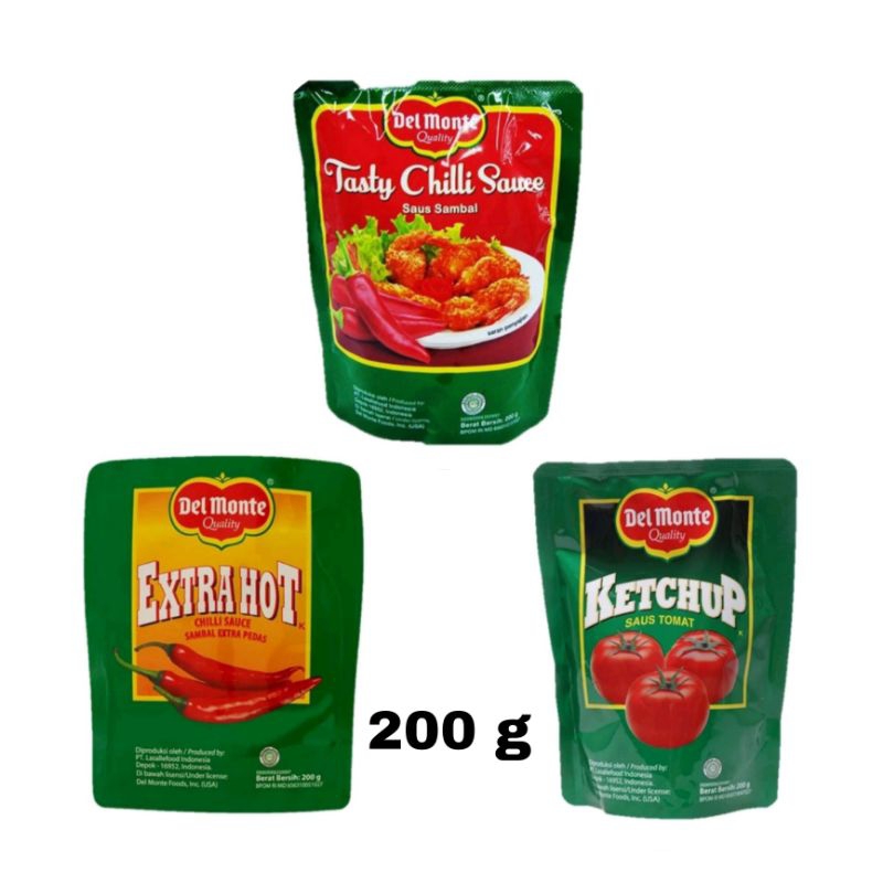 

DELMONTE SAUS SAMBAL TOMAT POUCH 200G