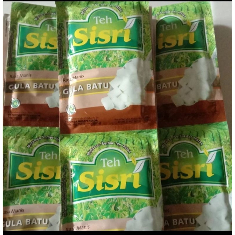 

Teh sisri 1renteng 10sachet