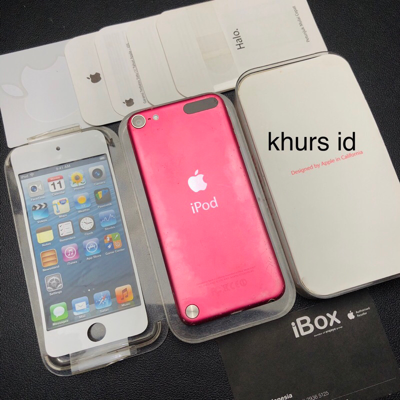 ipod touch 5 pink 32gb ibox normal - apple collection