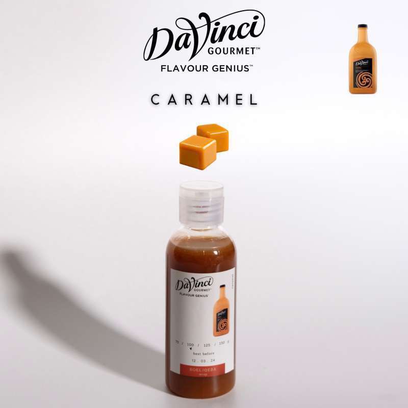 

Sauce Davinci caramel repack 100 ml original 100%