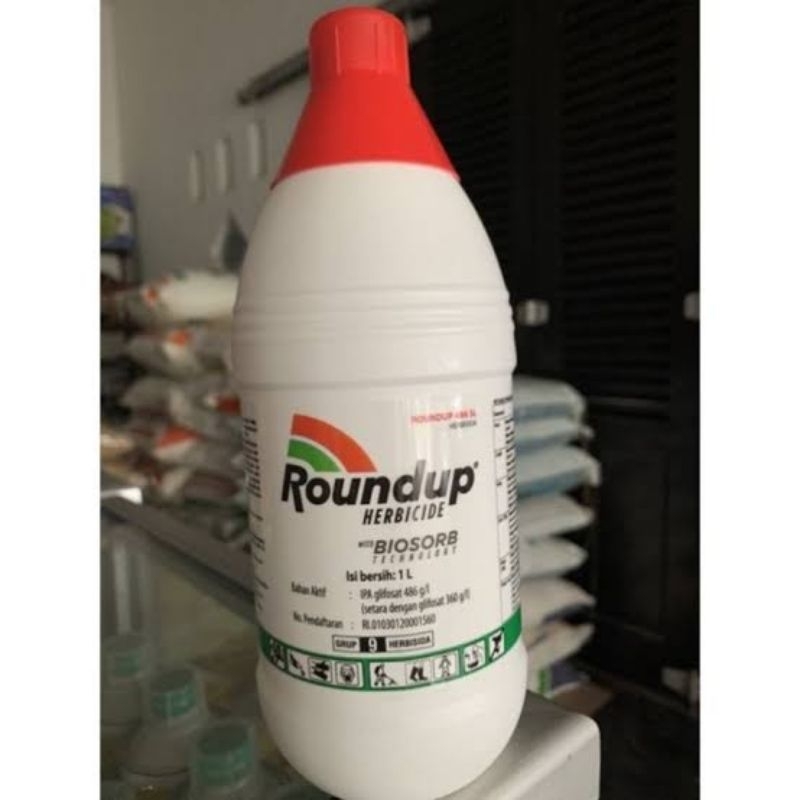 Roundup 1 Liiter / pembasmi rumput roundup / Roundup BIOSORB 486SL / racun rumput / roundup 1l / rou