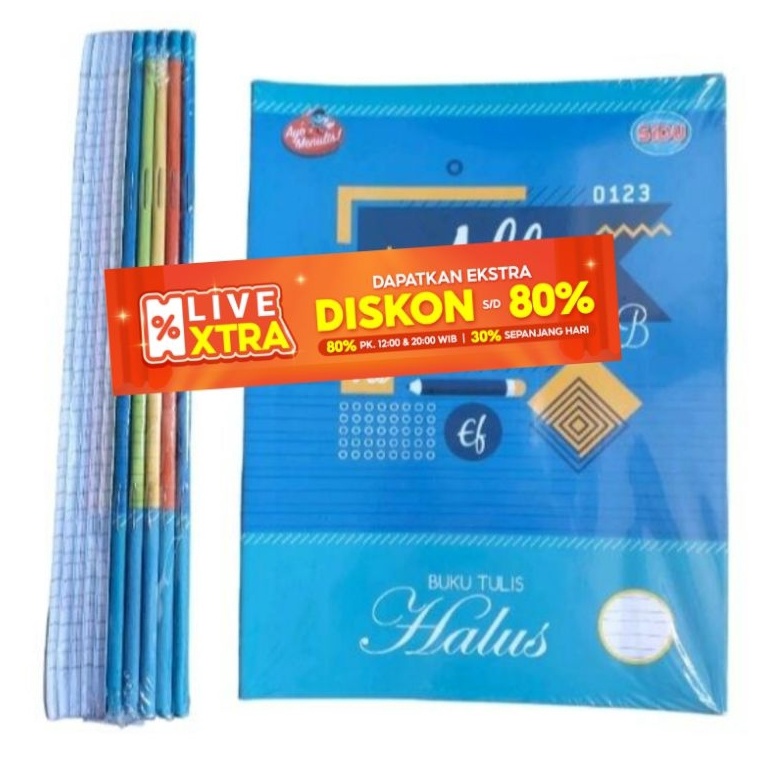 

BUKU TULIS HALUS SIDU ISI 1PCS PACK KODE B5P7